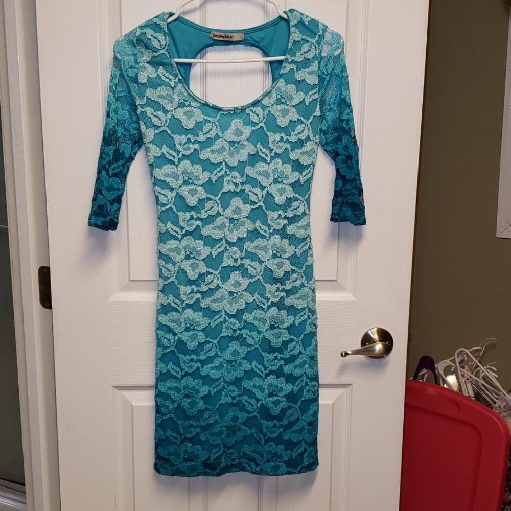 Adorable little blue dress worn once